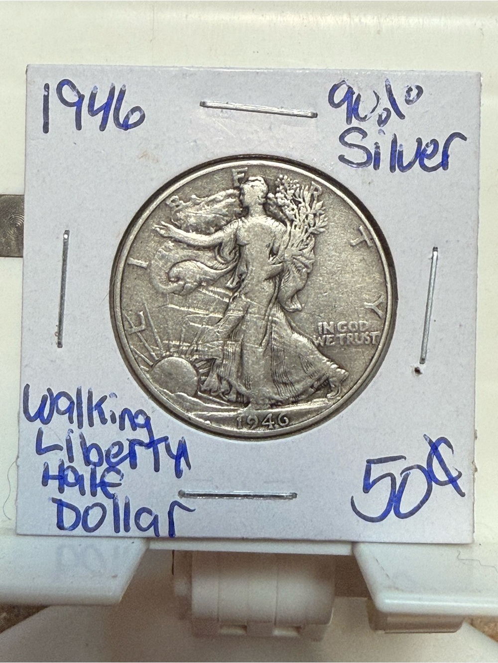 WN11 - 1946 Walking Liberty Half Dollar (90% Silver)